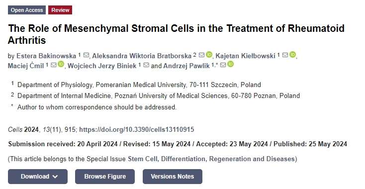 間充質干細胞在類風濕關節(jié)炎治療中的作用