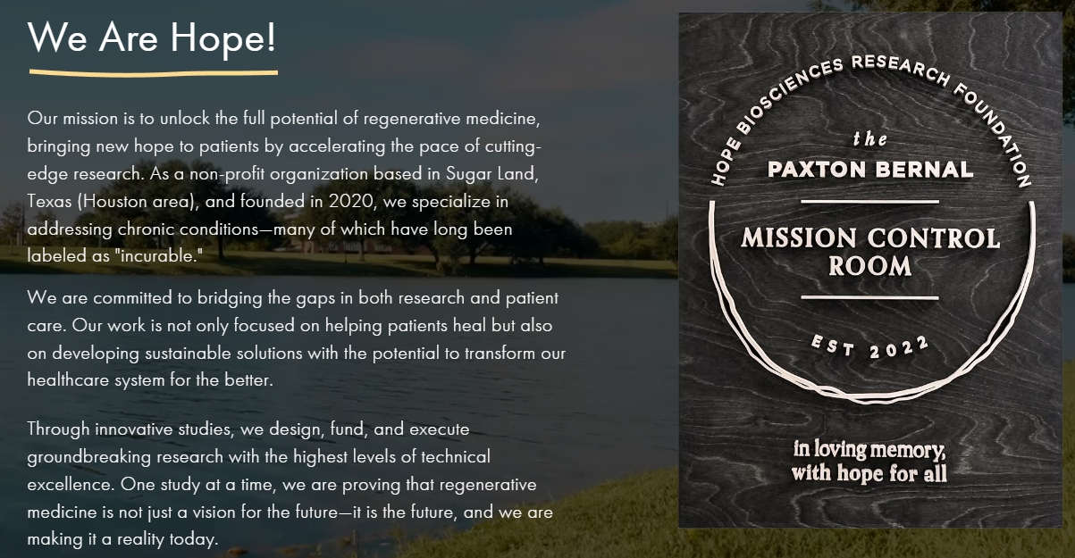 希望生物科學開展干細胞治療特發(fā)性關(guān)節(jié)炎的II期臨床試驗