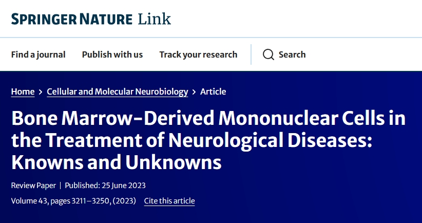 骨髓來(lái)源的單核細(xì)胞在神經(jīng)系統(tǒng)疾病治療中的應(yīng)用:已知與未知