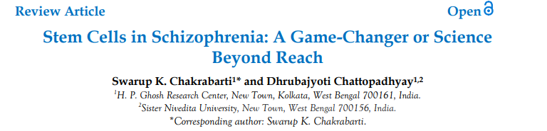 干細胞治療精神分裂癥：顛覆性技術還是遙不可及的科學